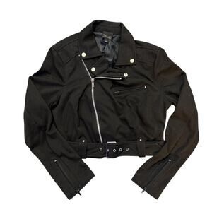 Black jacket with studded details